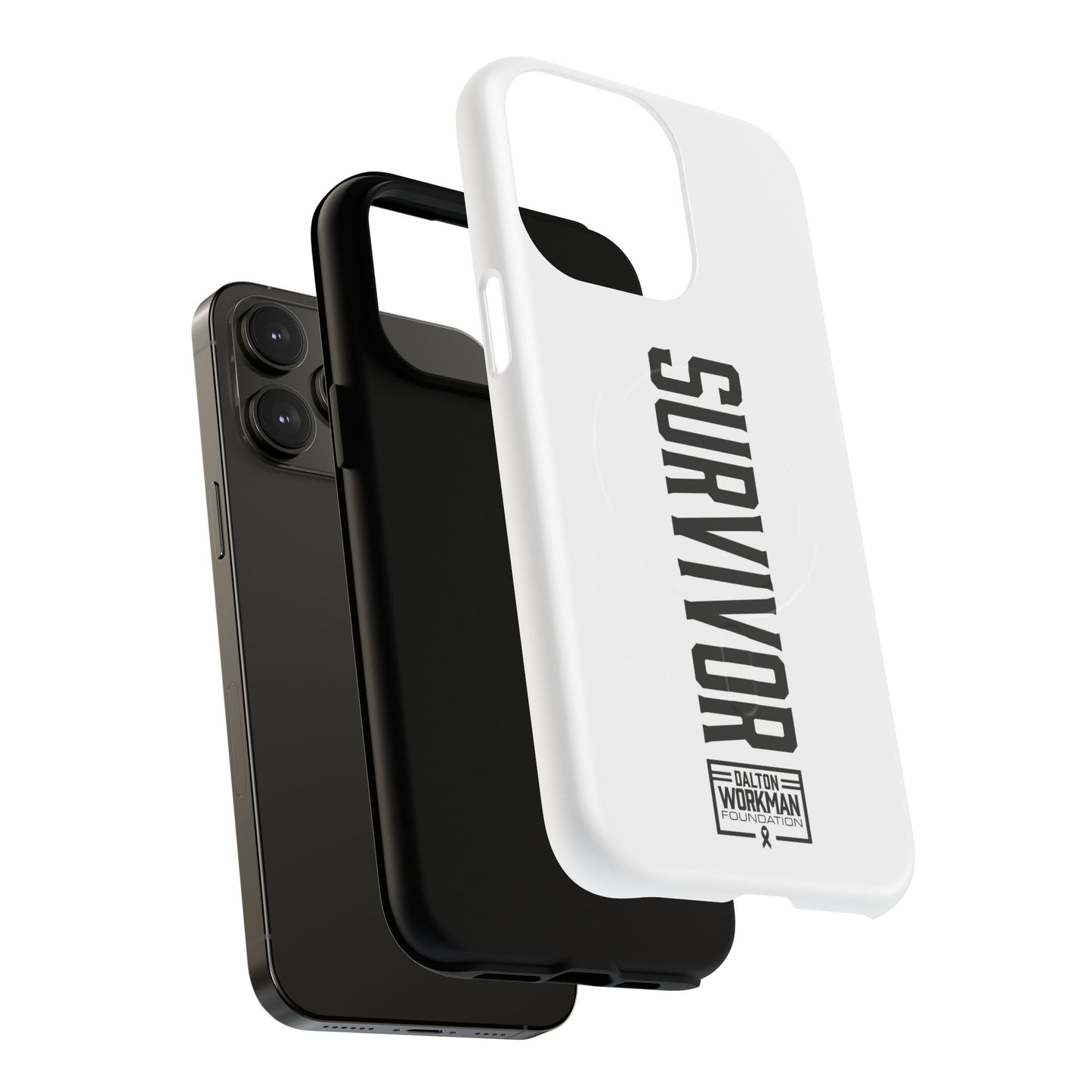 Tough Magnetic iPhone Case - "Survivor" by Dalton Workman Foundation