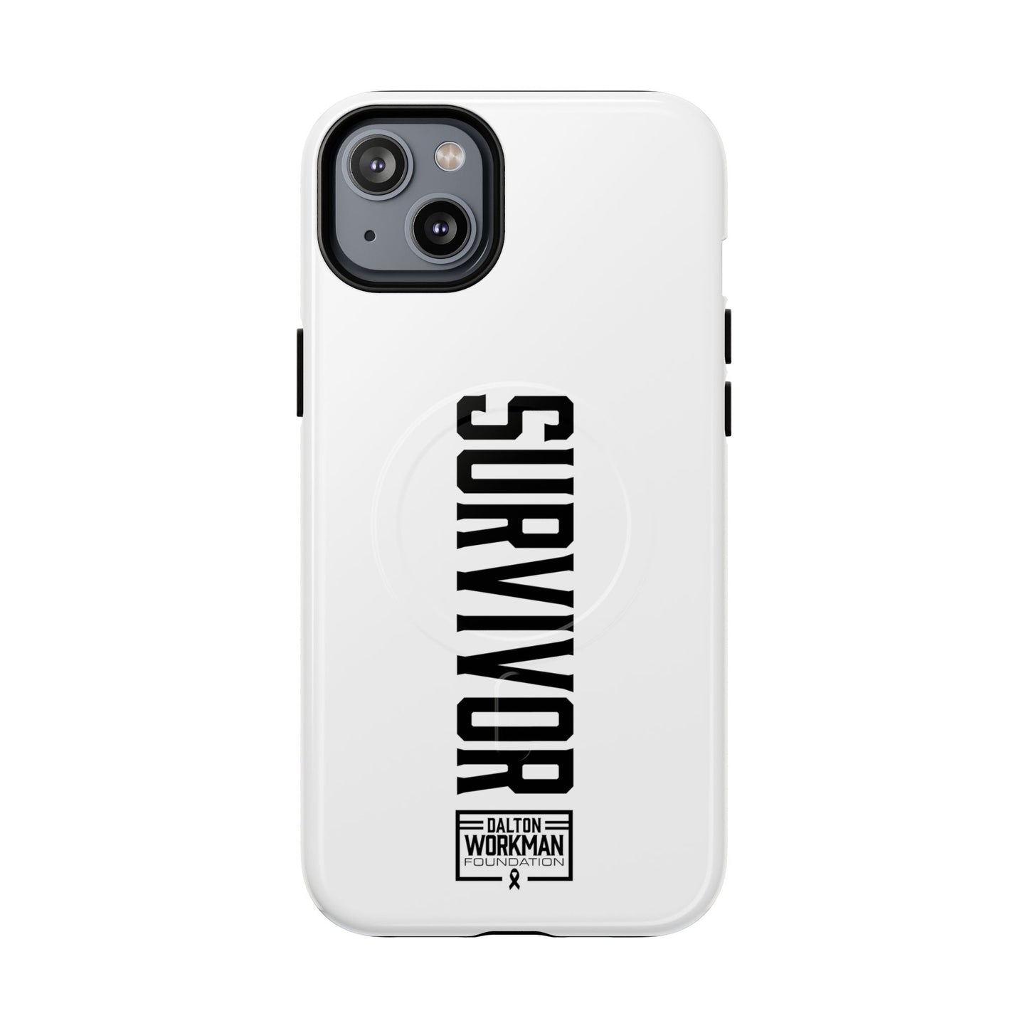 Tough Magnetic iPhone Case - "Survivor" by Dalton Workman Foundation