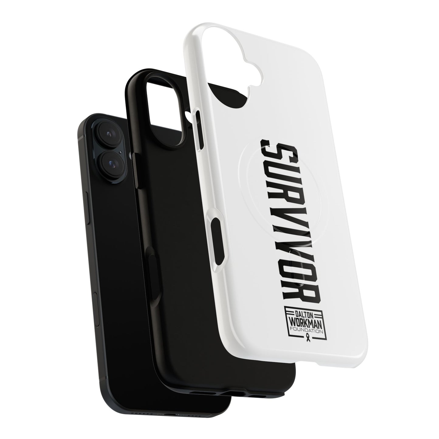 Tough Magnetic iPhone Case - "Survivor" by Dalton Workman Foundation