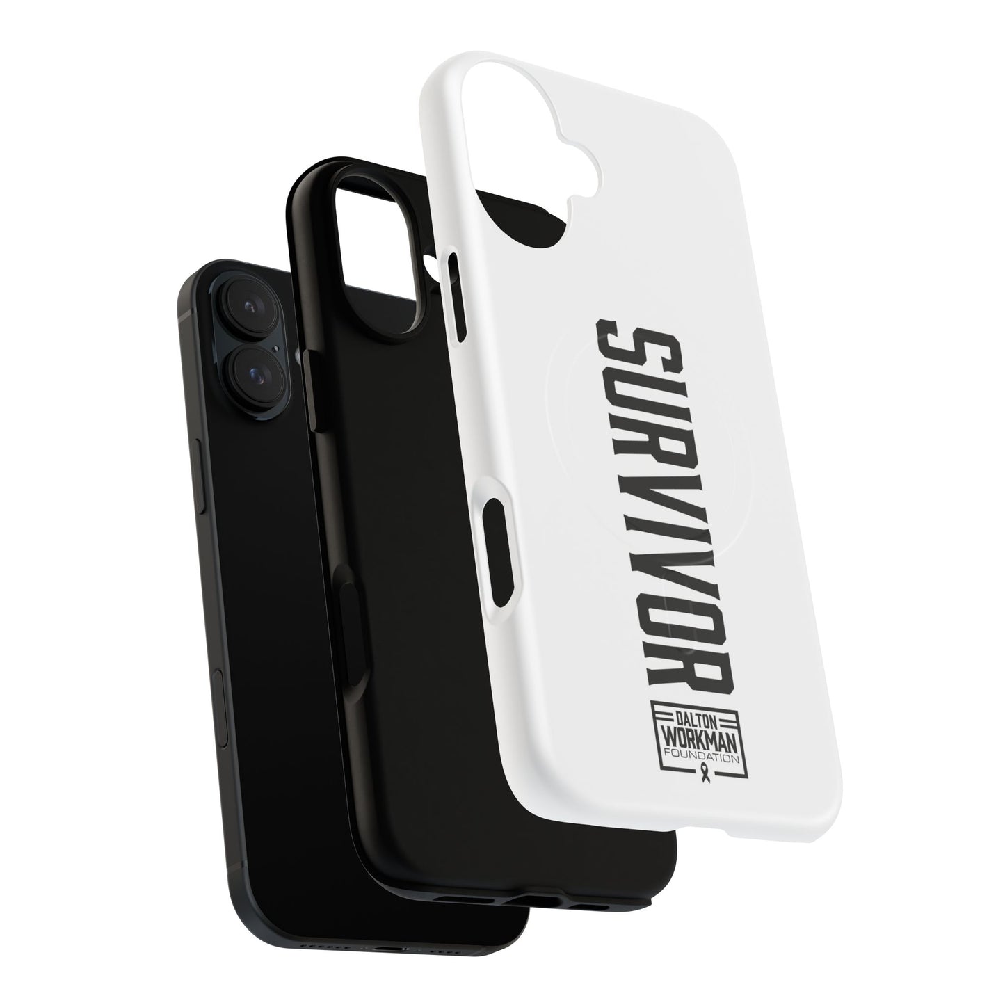 Tough Magnetic iPhone Case - "Survivor" by Dalton Workman Foundation