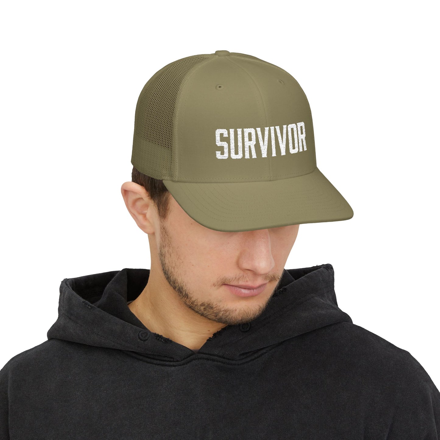 Survivor (White) Richardson Trucker Hat