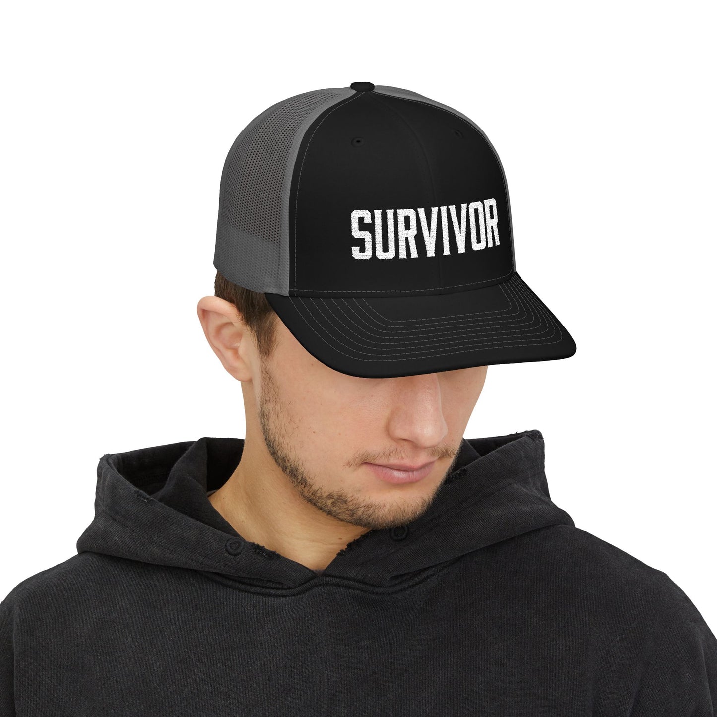 Survivor (White) Richardson Trucker Hat