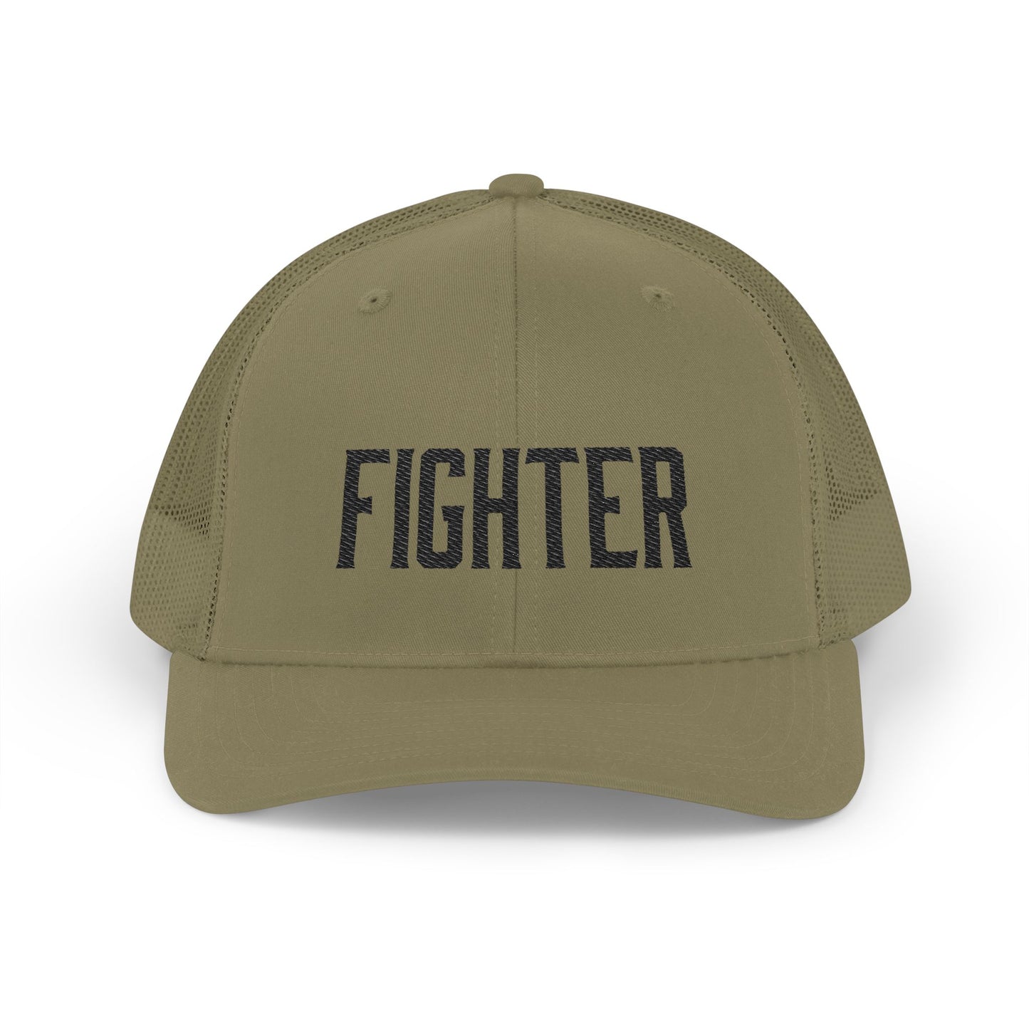 Fighter (Black) Richardson Trucker Hat