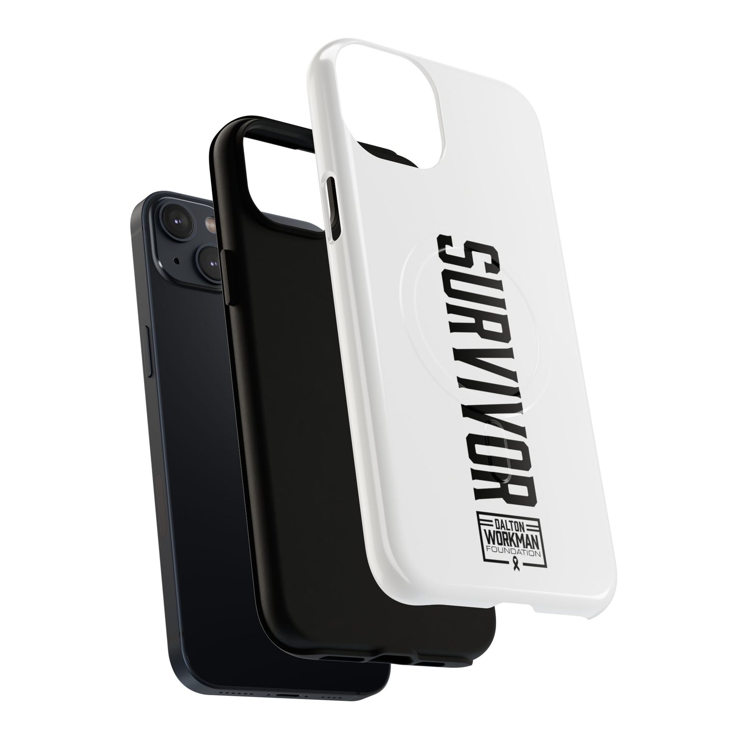 Tough Magnetic iPhone Case - "Survivor" by Dalton Workman Foundation