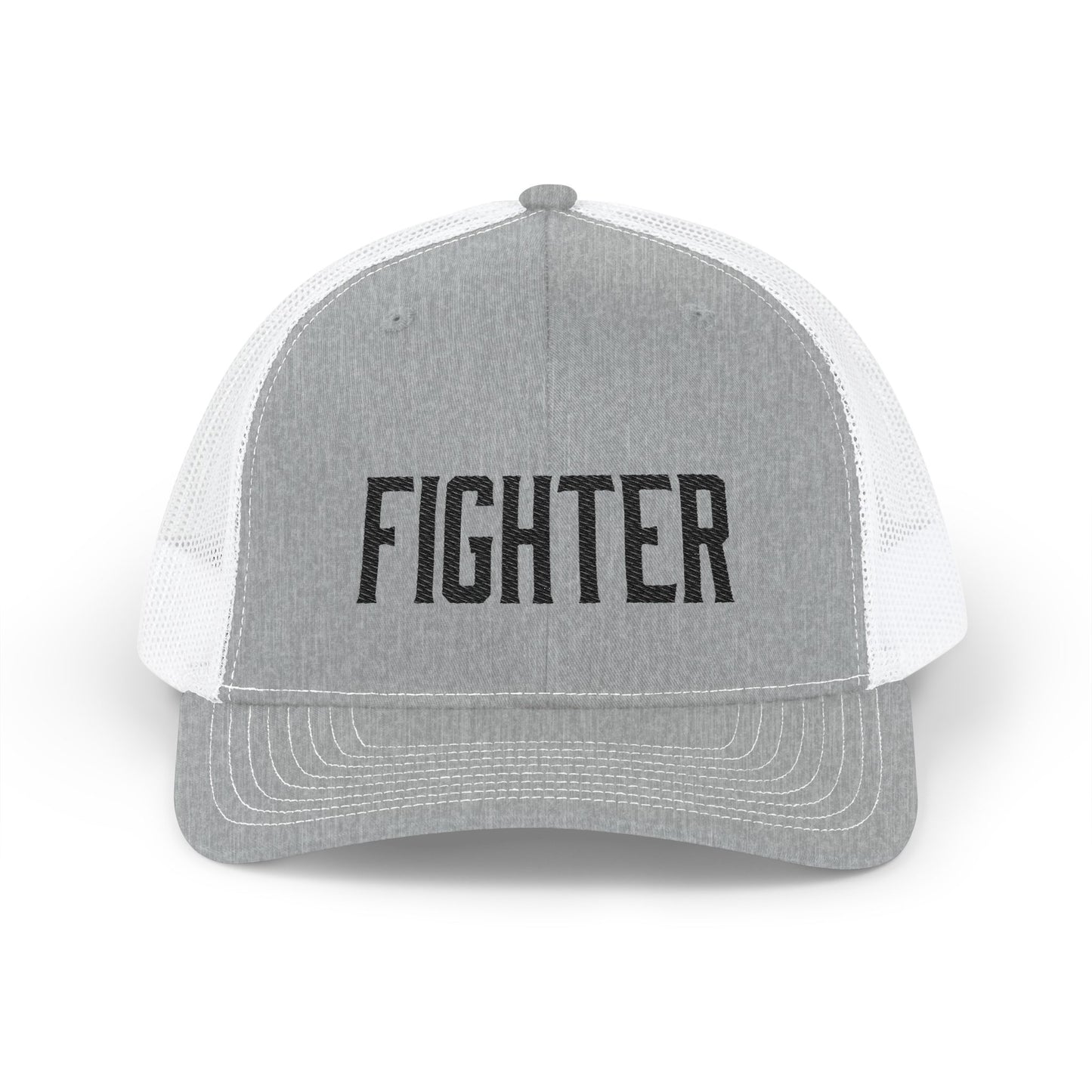 Fighter (Black) Richardson Trucker Hat