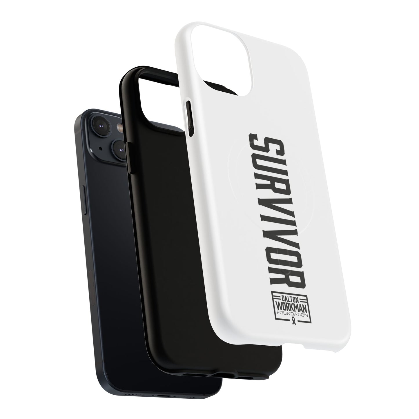 Tough Magnetic iPhone Case - "Survivor" by Dalton Workman Foundation