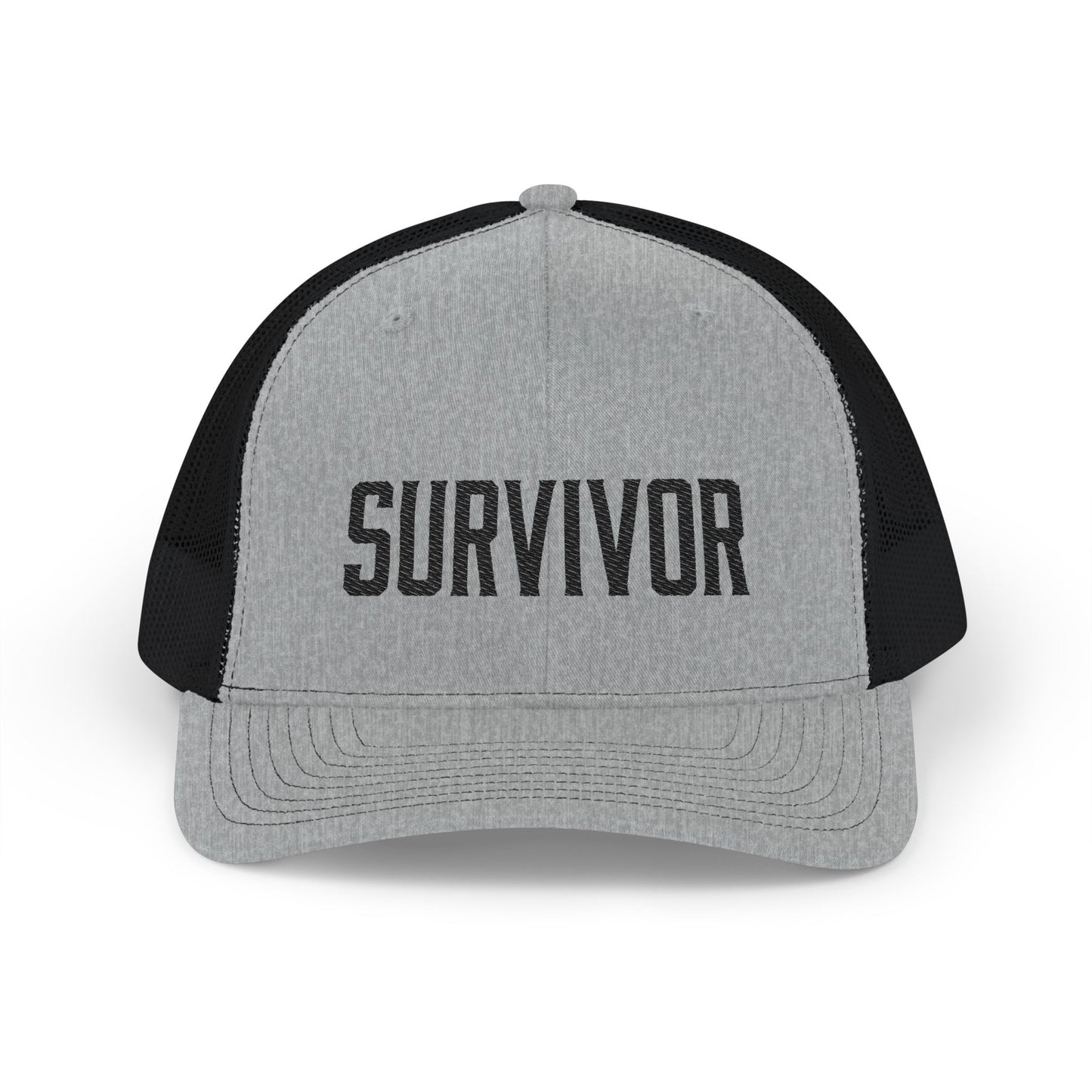 Survivor (Black) Richardson Trucker Hat