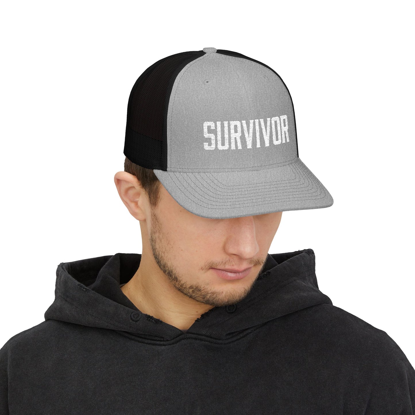 Survivor (White) Richardson Trucker Hat