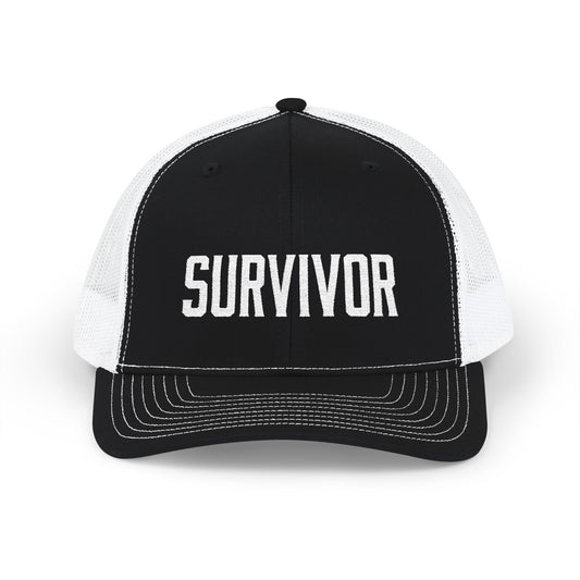 Survivor (White) Richardson Trucker Hat