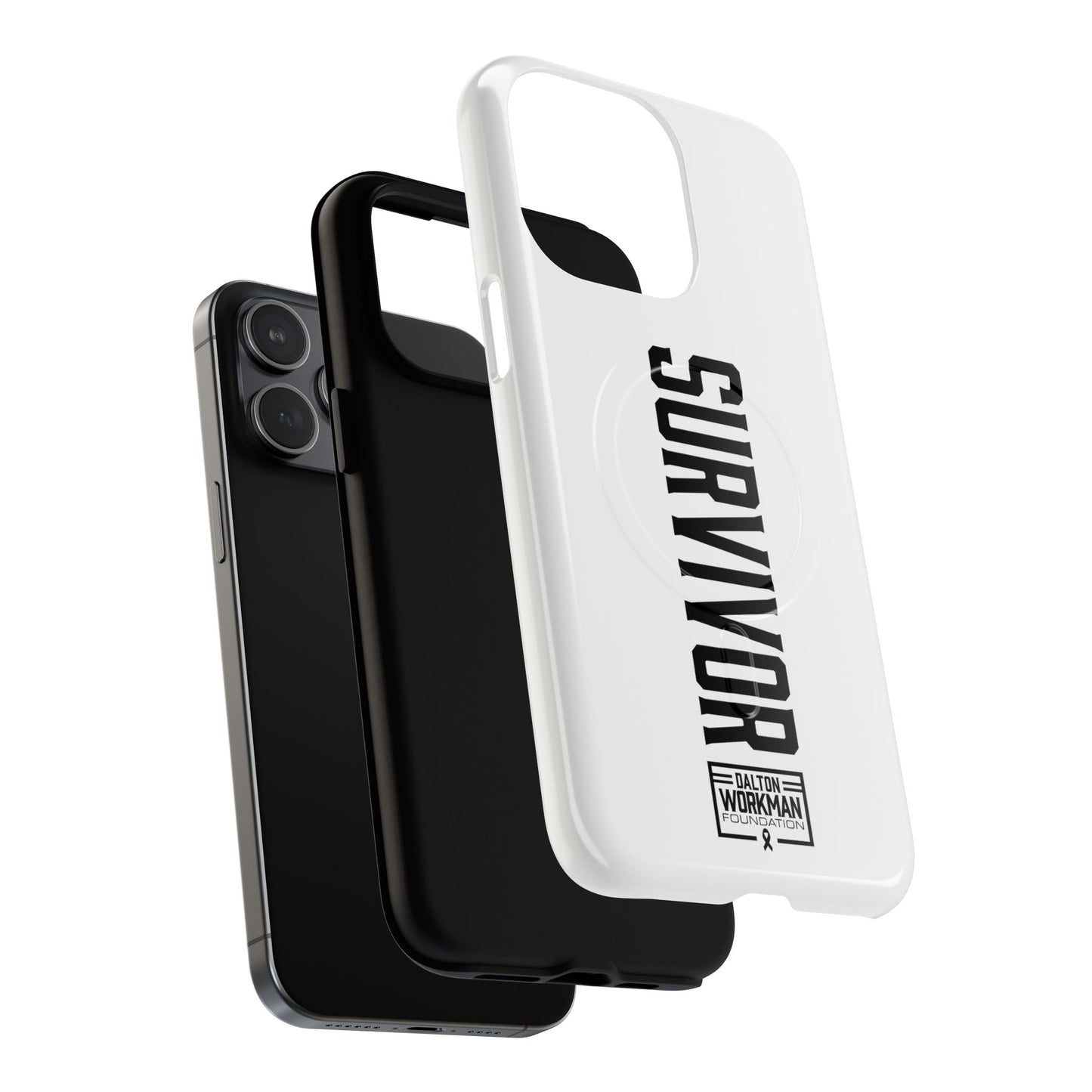 Tough Magnetic iPhone Case - "Survivor" by Dalton Workman Foundation