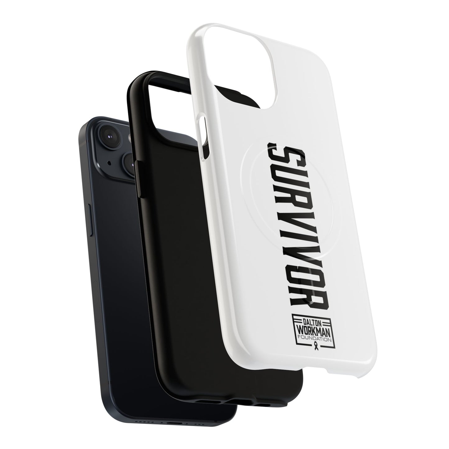 Tough Magnetic iPhone Case - "Survivor" by Dalton Workman Foundation