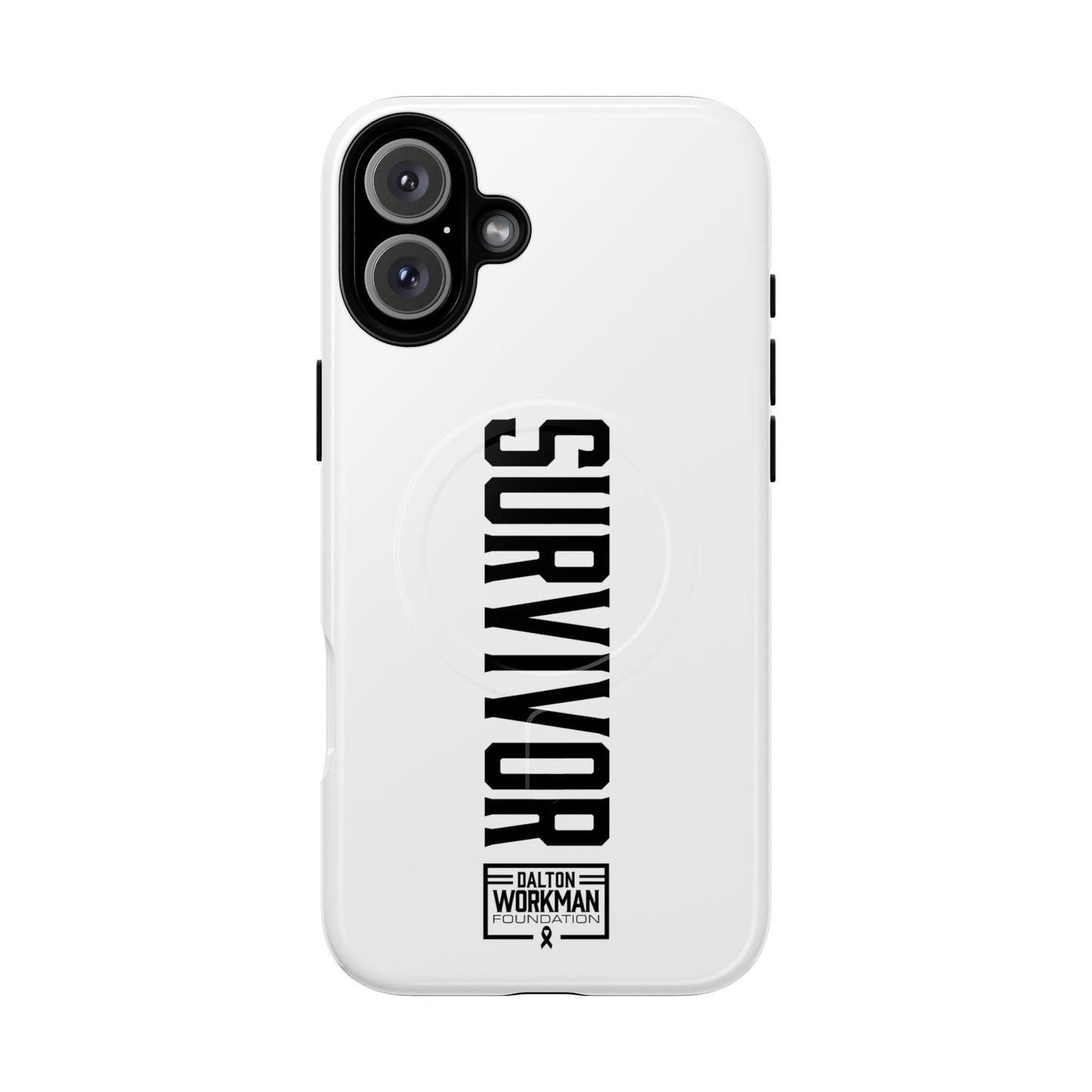 Tough Magnetic iPhone Case - "Survivor" by Dalton Workman Foundation