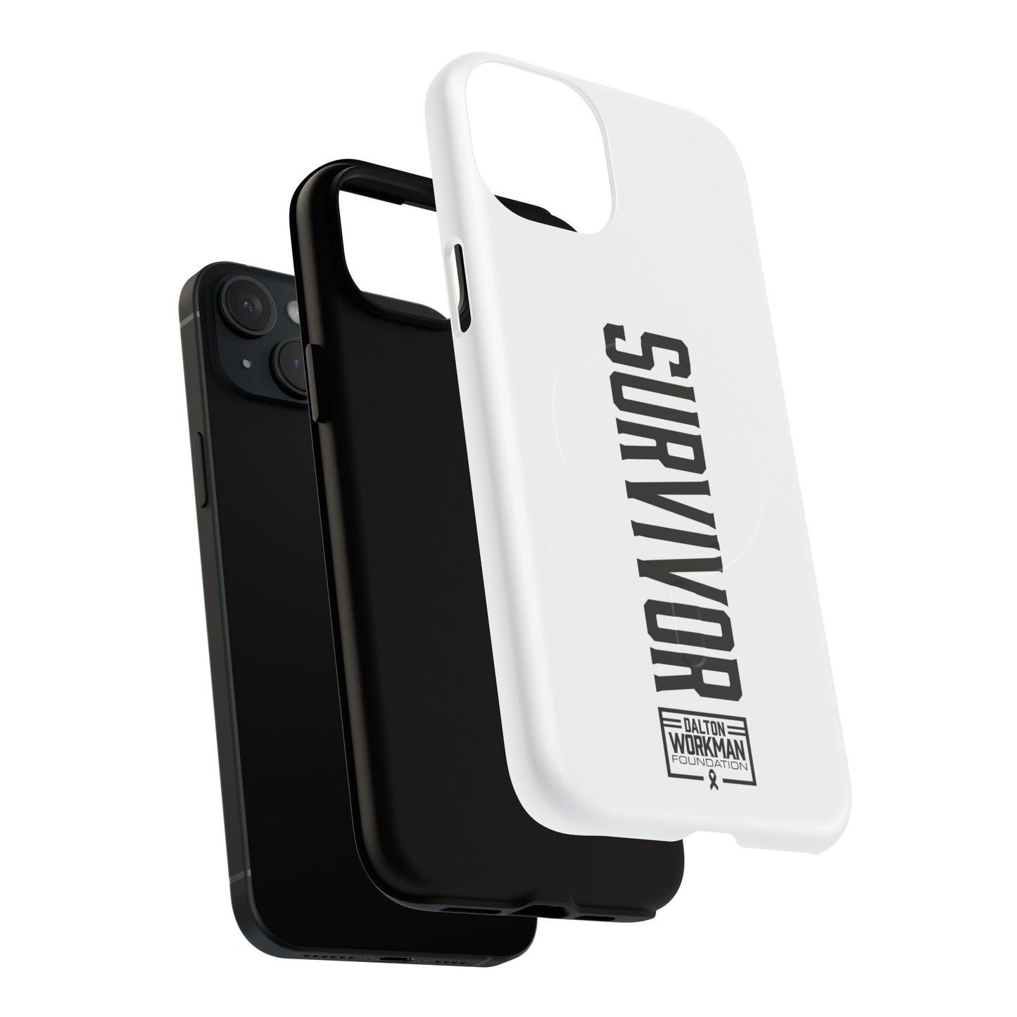 Tough Magnetic iPhone Case - "Survivor" by Dalton Workman Foundation