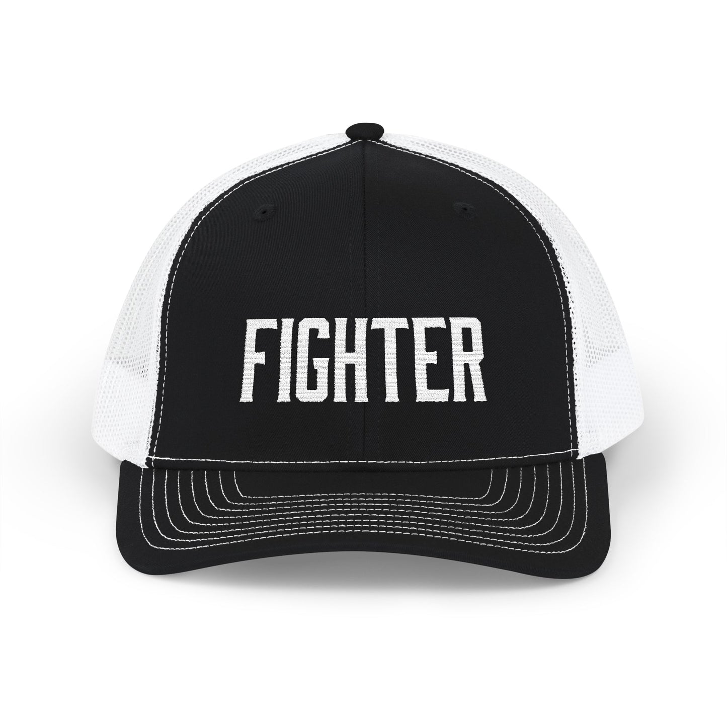 Fighter (White) Richardson Trucker Hat