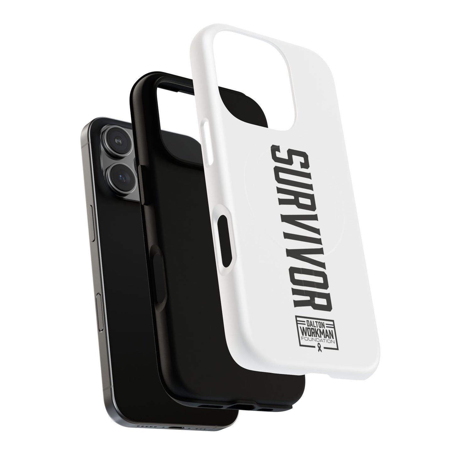 Tough Magnetic iPhone Case - "Survivor" by Dalton Workman Foundation