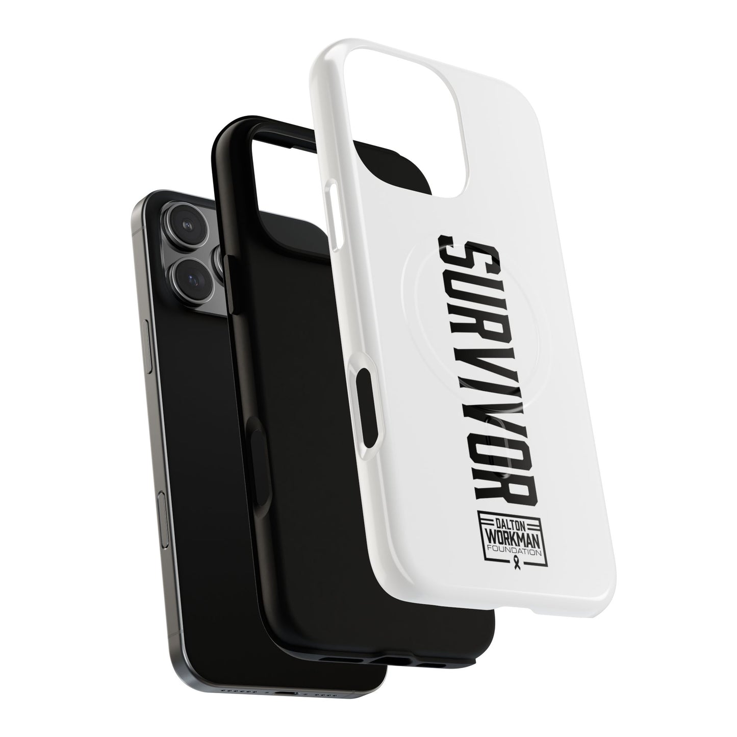 Tough Magnetic iPhone Case - "Survivor" by Dalton Workman Foundation
