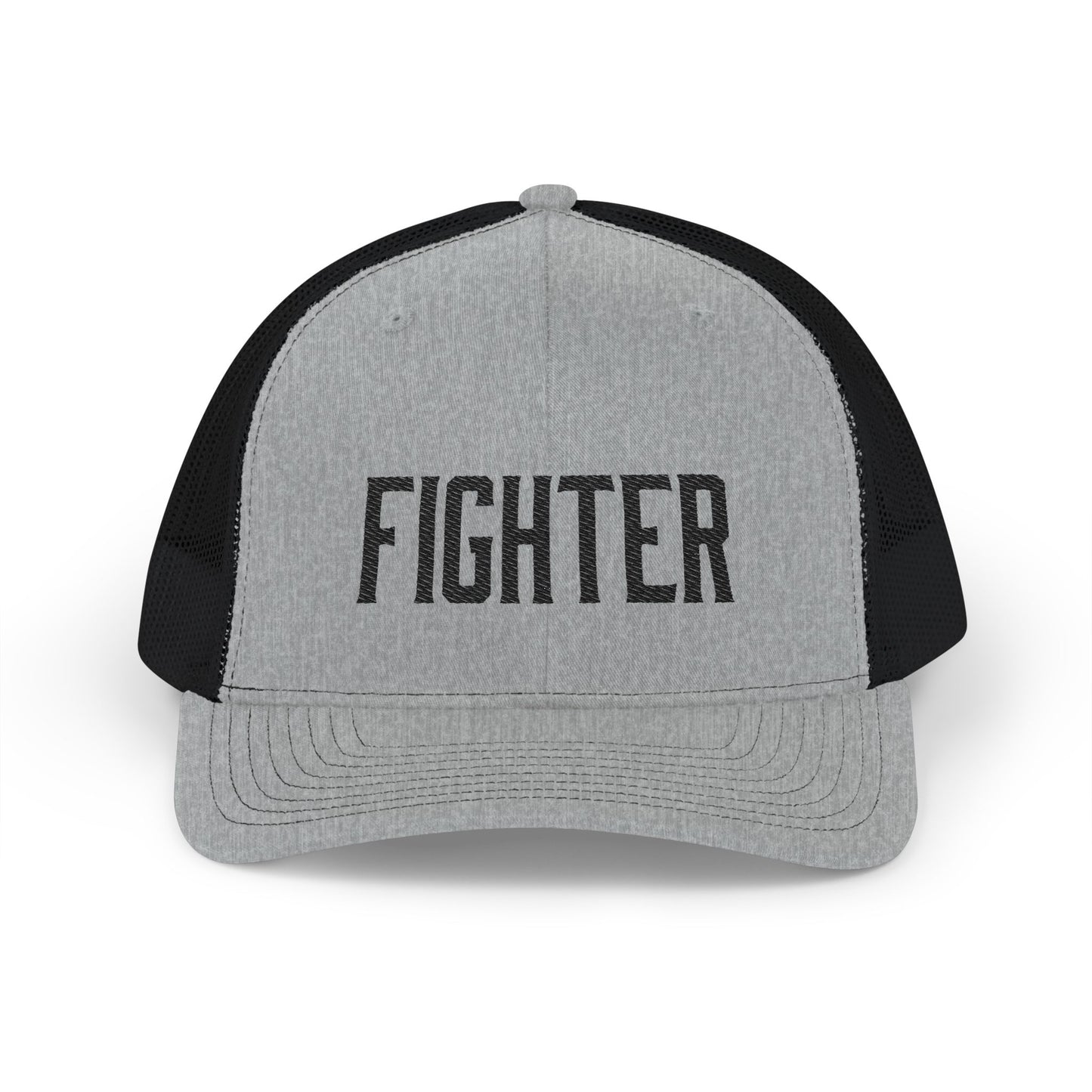 Fighter (Black) Richardson Trucker Hat