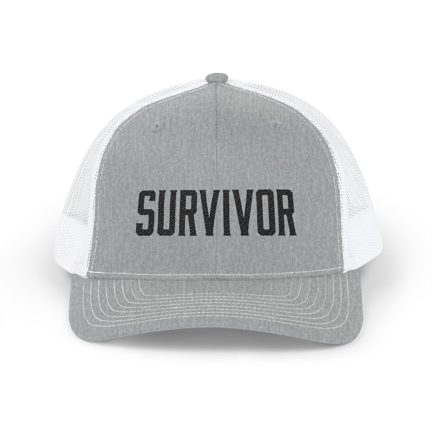 Survivor (Black) Richardson Trucker Hat
