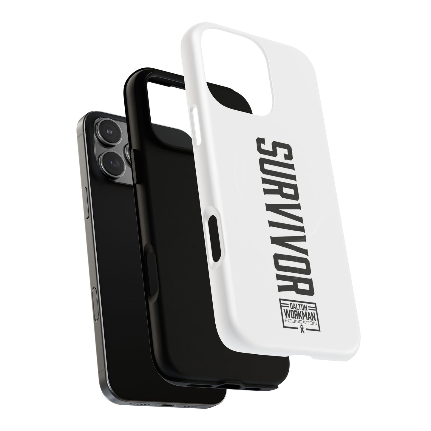 Tough Magnetic iPhone Case - "Survivor" by Dalton Workman Foundation