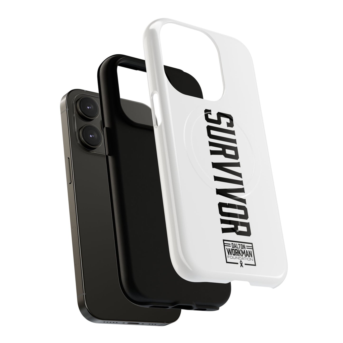 Tough Magnetic iPhone Case - "Survivor" by Dalton Workman Foundation