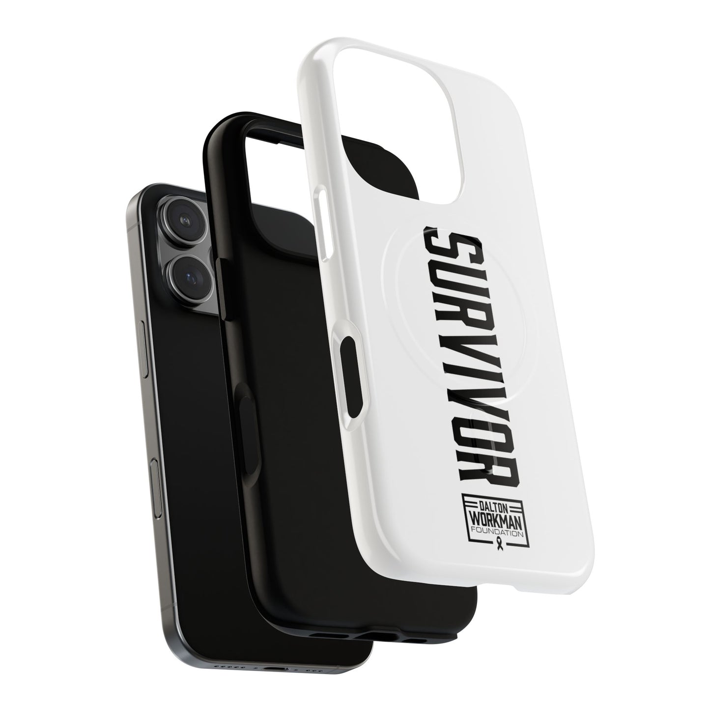 Tough Magnetic iPhone Case - "Survivor" by Dalton Workman Foundation