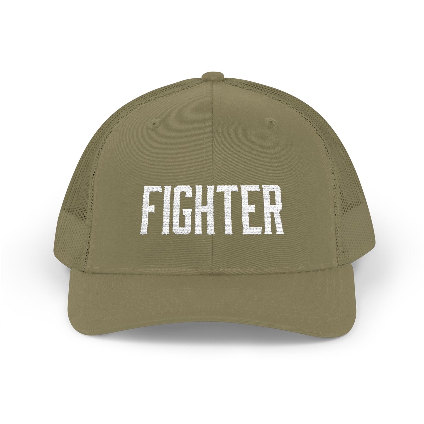 Fighter (White) Richardson Trucker Hat