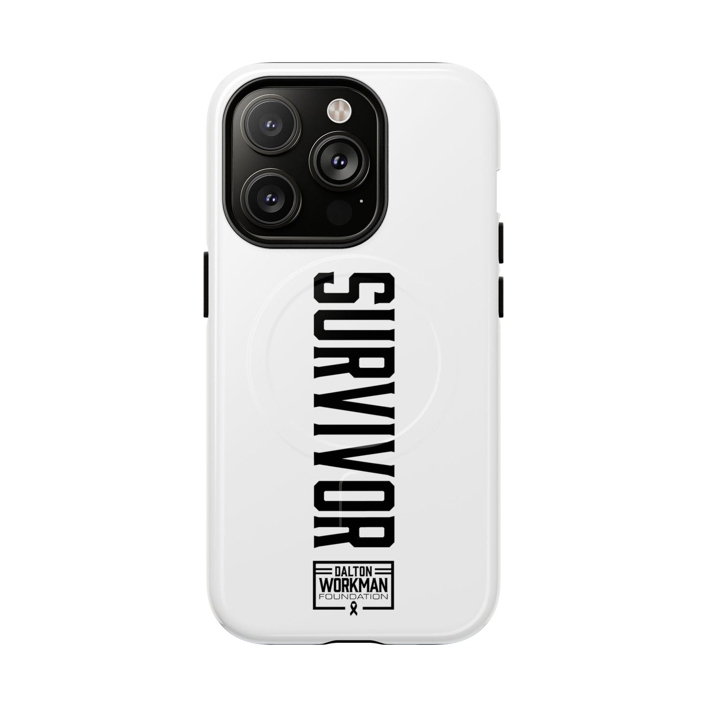 Tough Magnetic iPhone Case - "Survivor" by Dalton Workman Foundation