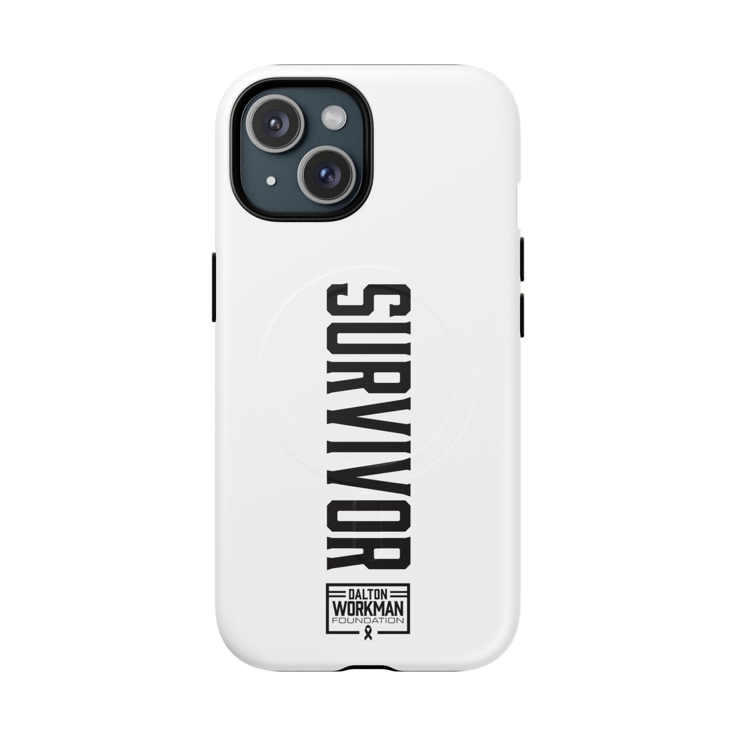 Tough Magnetic iPhone Case - "Survivor" by Dalton Workman Foundation