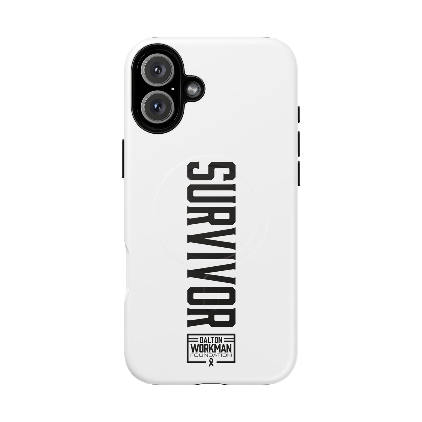 Tough Magnetic iPhone Case - "Survivor" by Dalton Workman Foundation
