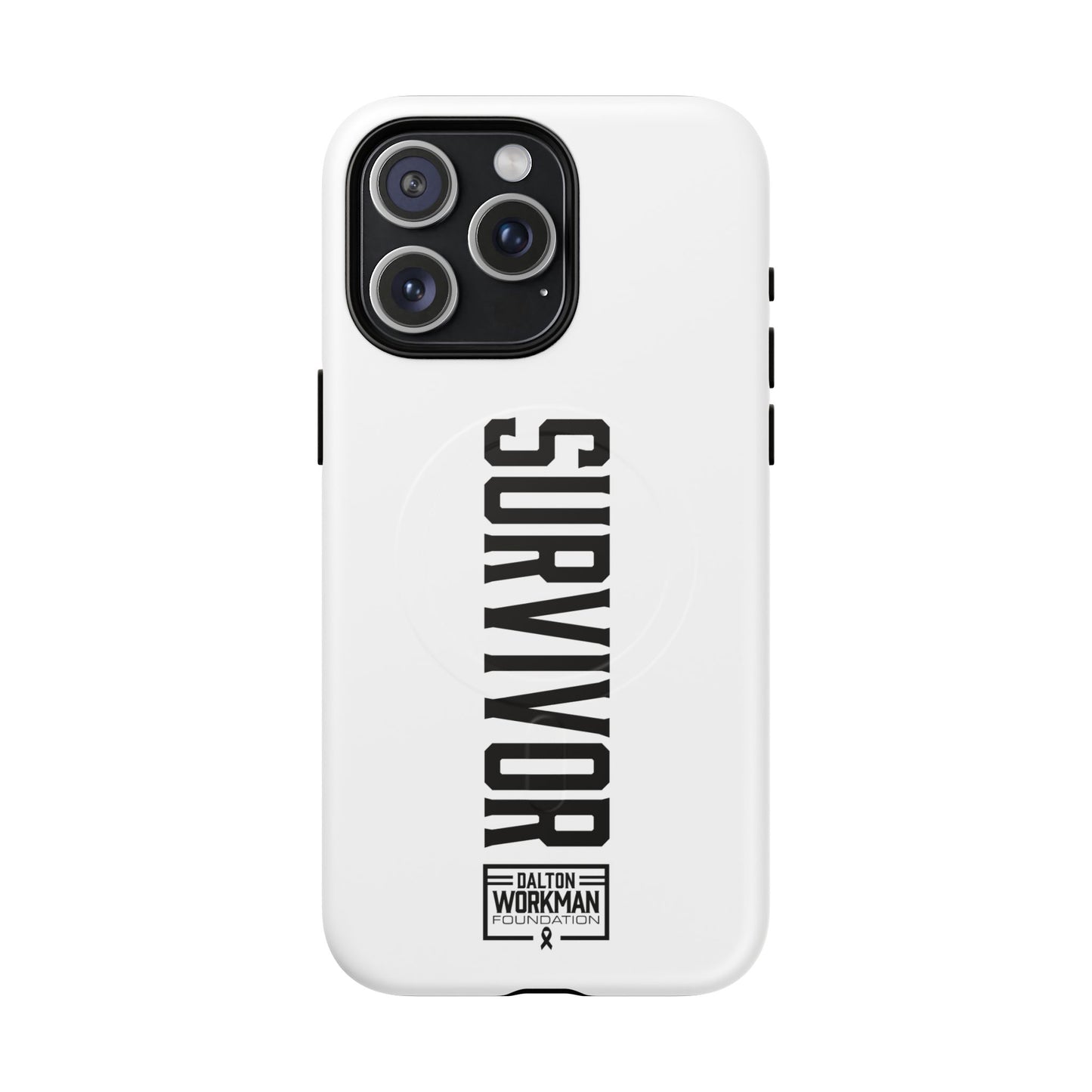 Tough Magnetic iPhone Case - "Survivor" by Dalton Workman Foundation