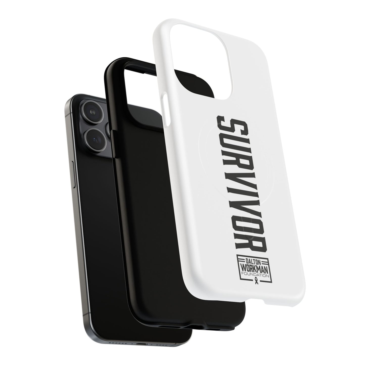 Tough Magnetic iPhone Case - "Survivor" by Dalton Workman Foundation