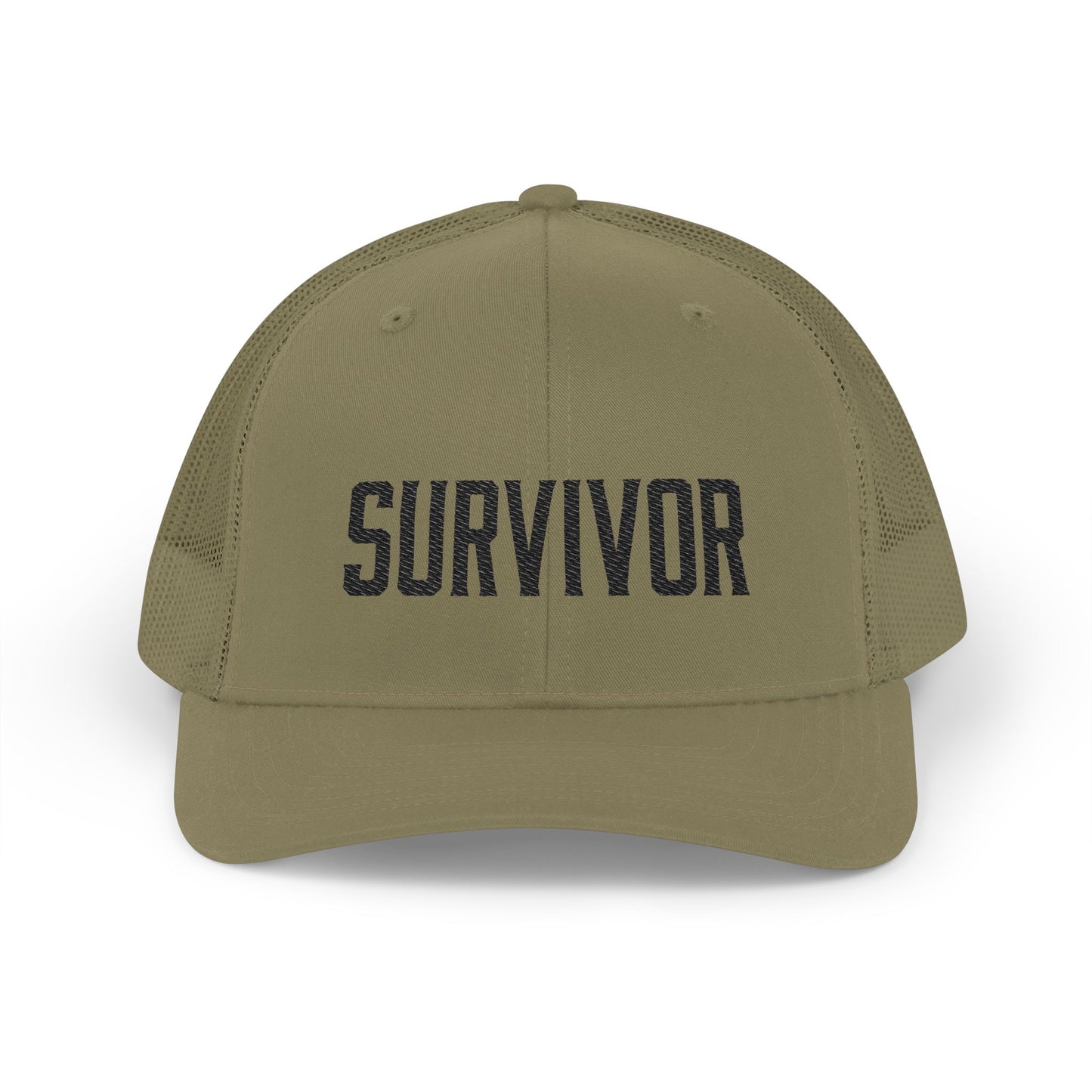 Survivor (Black) Richardson Trucker Hat