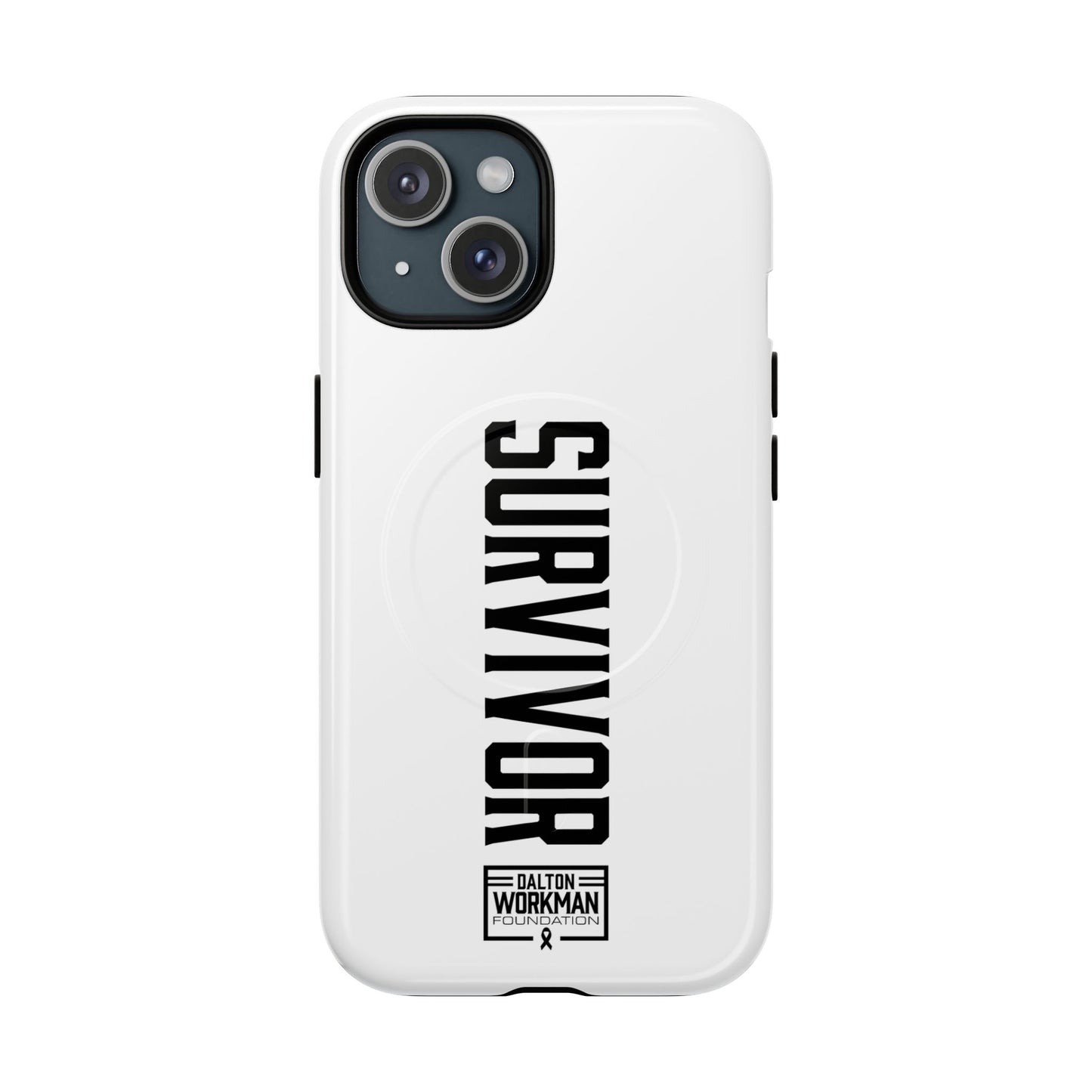 Tough Magnetic iPhone Case - "Survivor" by Dalton Workman Foundation