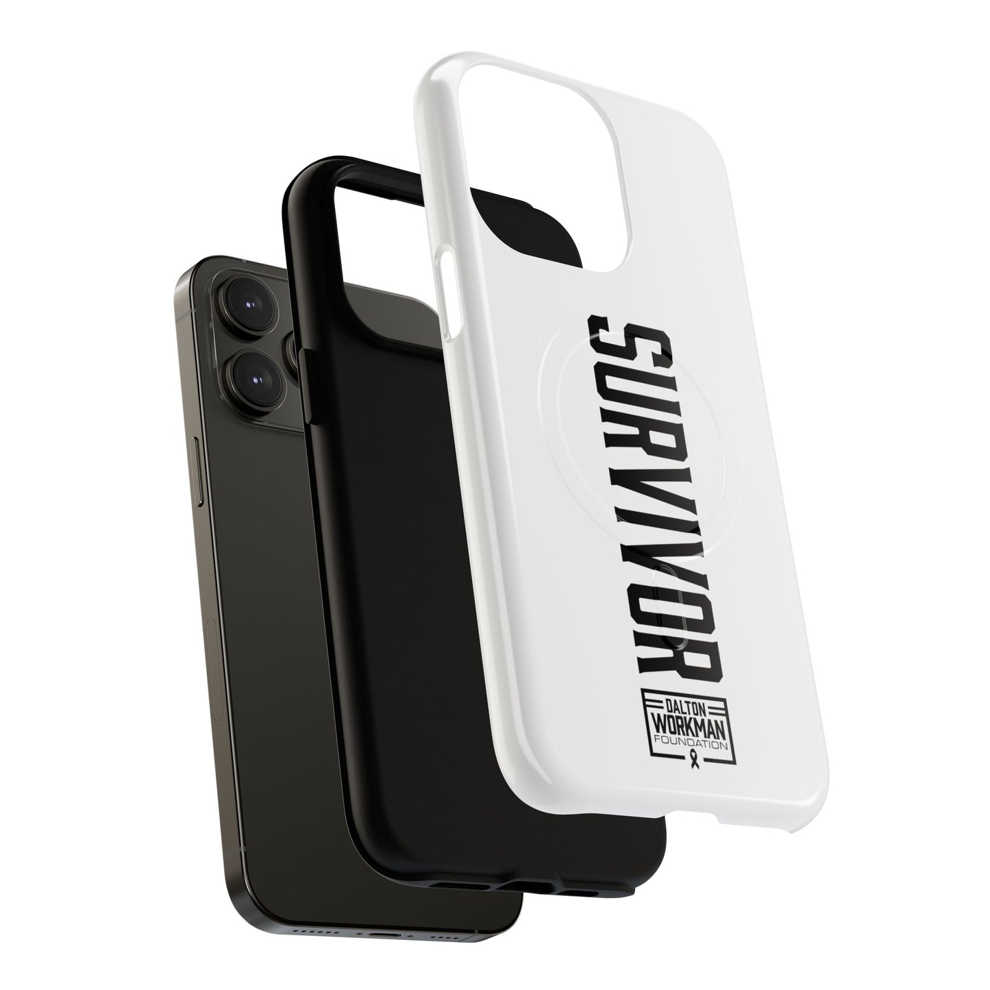Tough Magnetic iPhone Case - "Survivor" by Dalton Workman Foundation