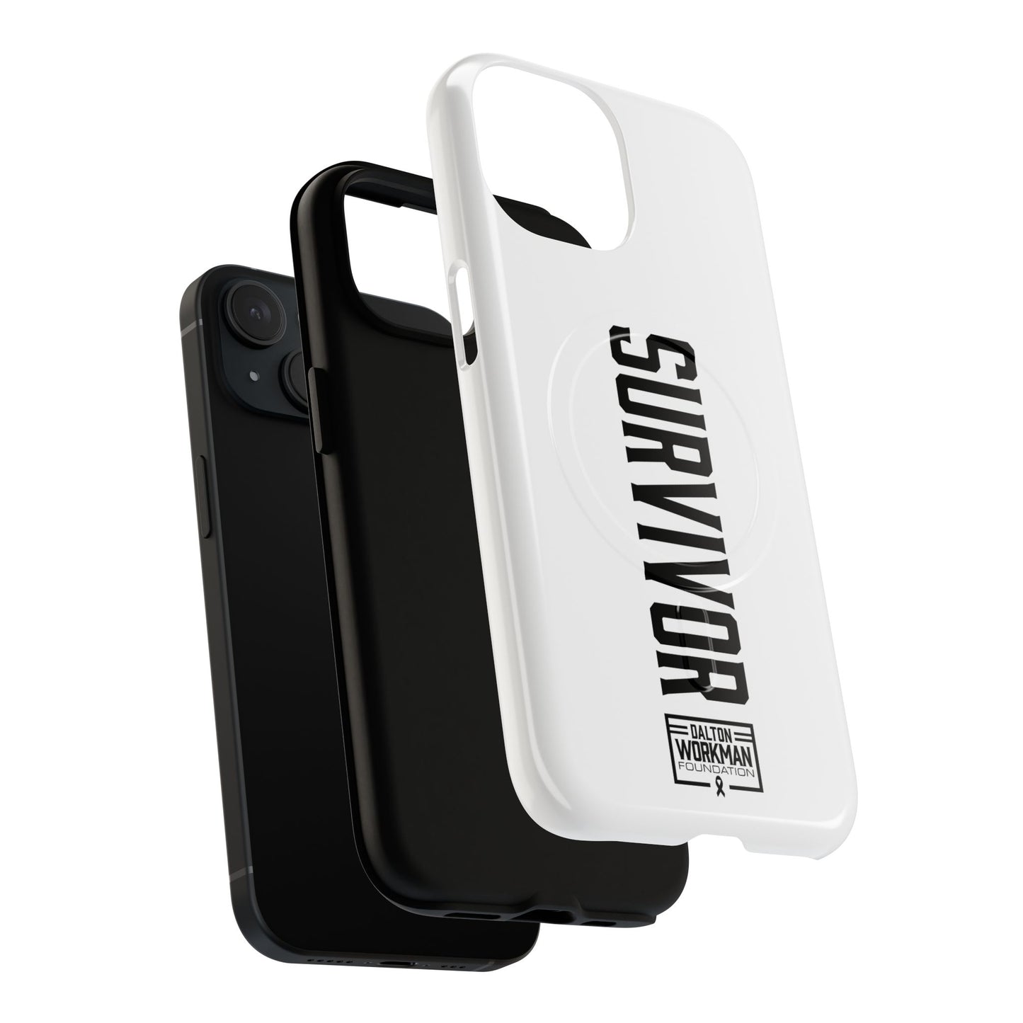 Tough Magnetic iPhone Case - "Survivor" by Dalton Workman Foundation
