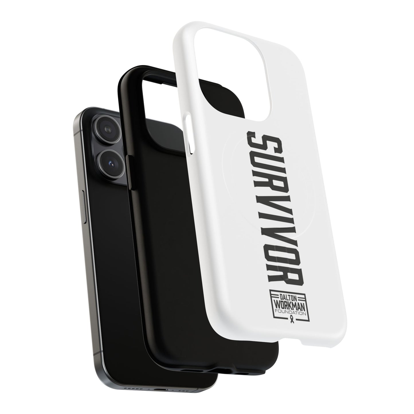 Tough Magnetic iPhone Case - "Survivor" by Dalton Workman Foundation