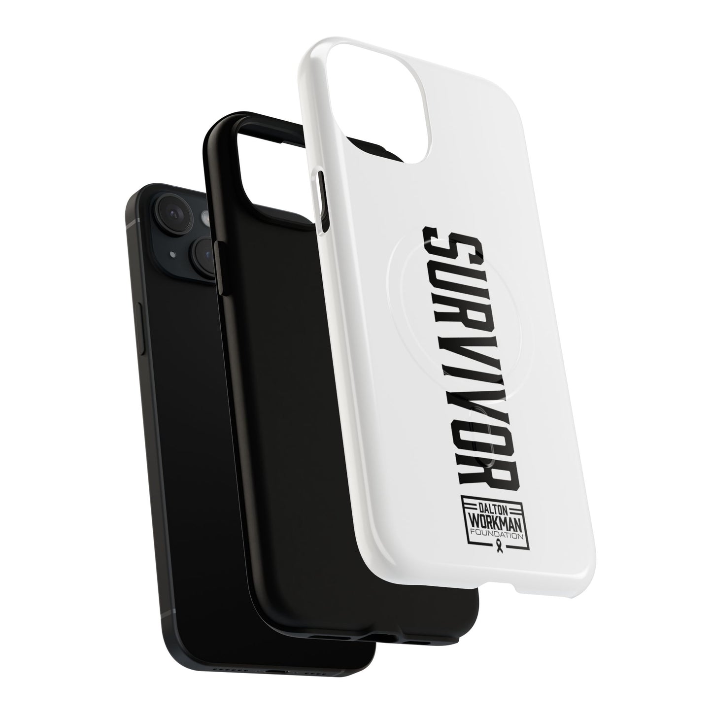 Tough Magnetic iPhone Case - "Survivor" by Dalton Workman Foundation