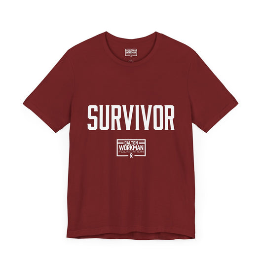 Oral/Mouth Cancer "Survivor" Unisex T-Shirt