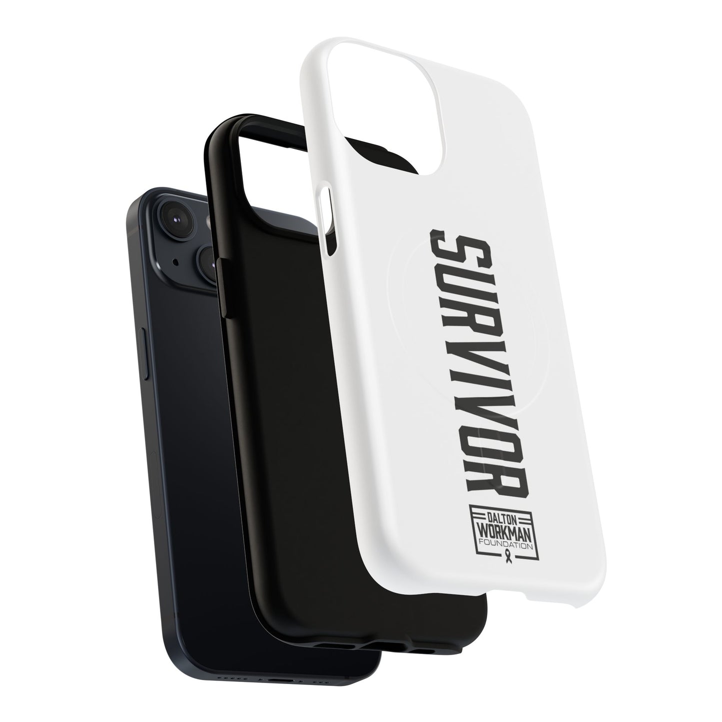Tough Magnetic iPhone Case - "Survivor" by Dalton Workman Foundation