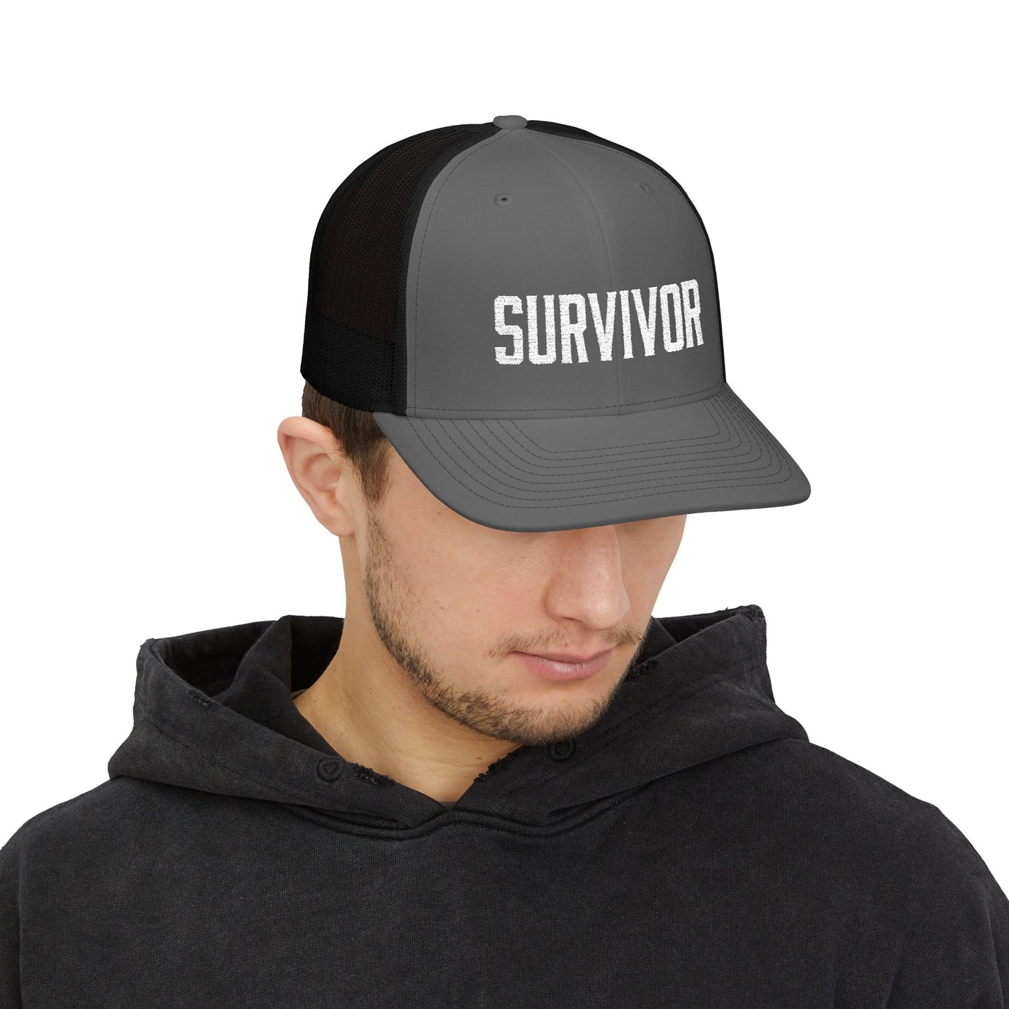 Survivor (White) Richardson Trucker Hat