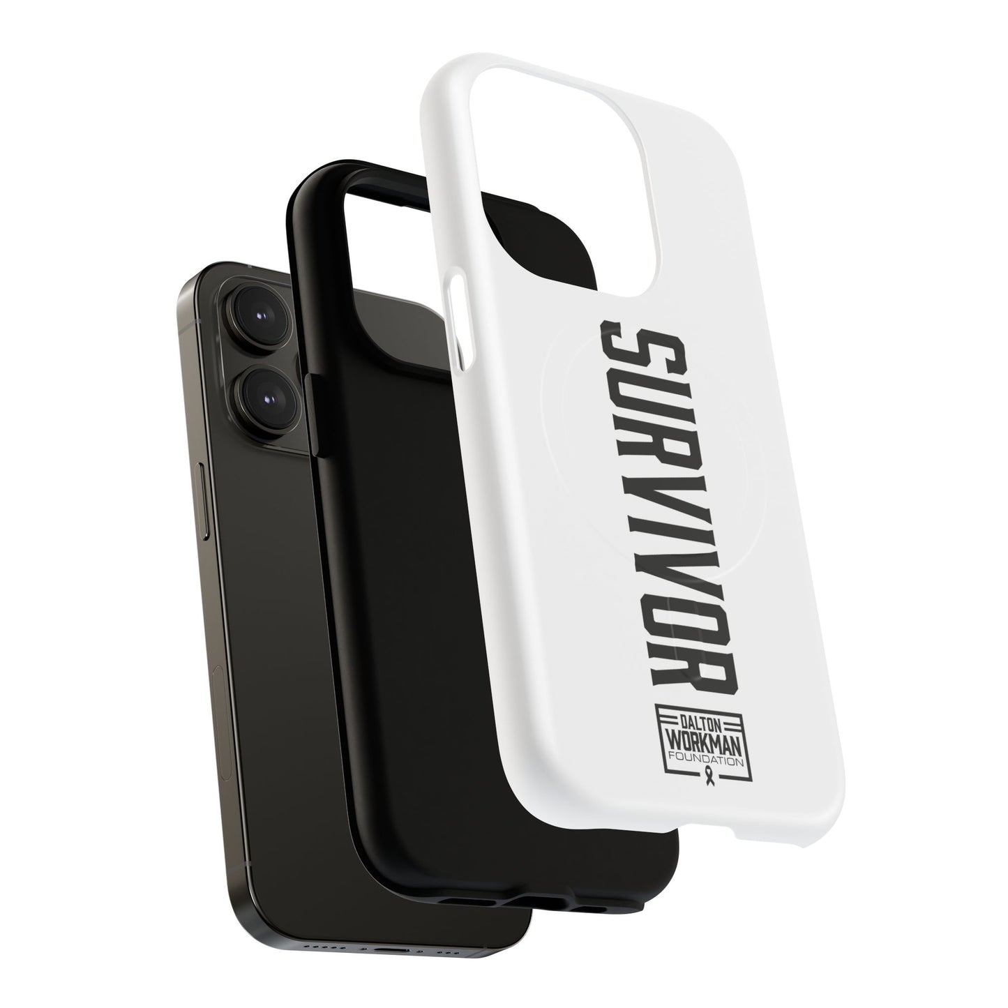 Tough Magnetic iPhone Case - "Survivor" by Dalton Workman Foundation
