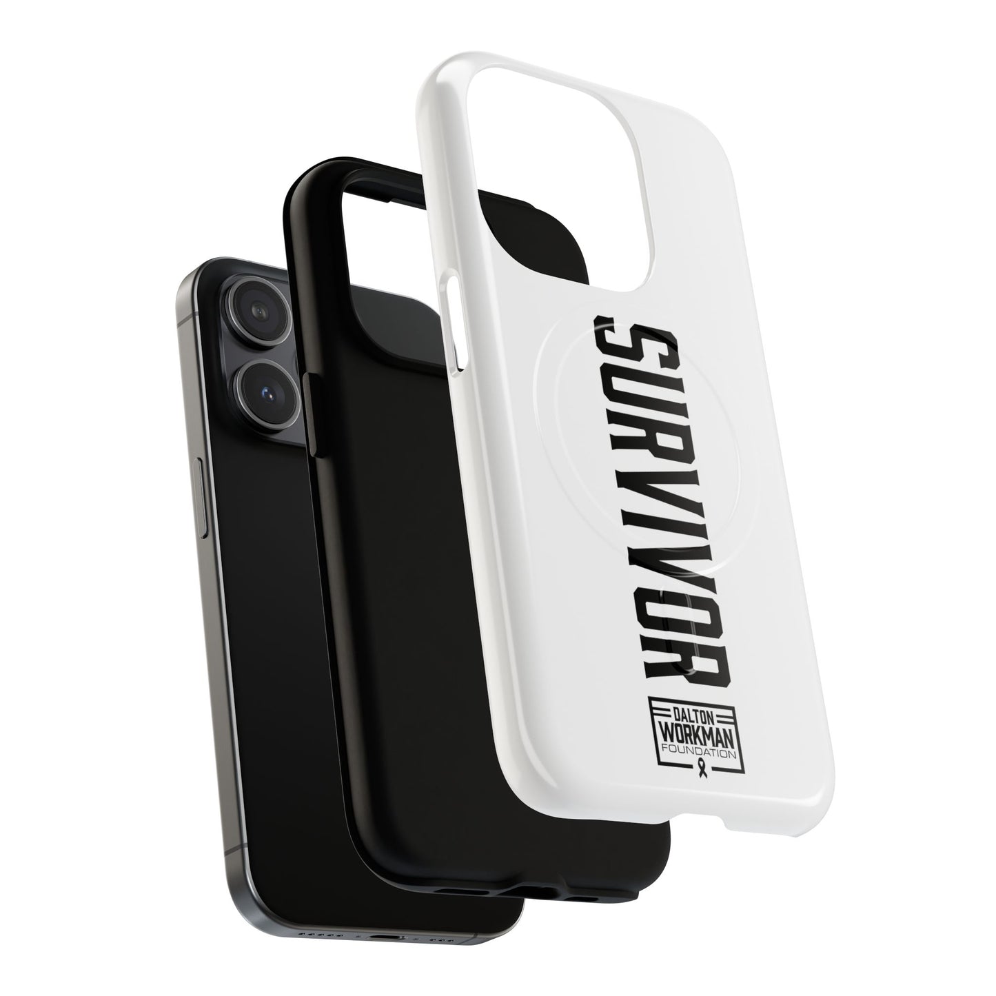 Tough Magnetic iPhone Case - "Survivor" by Dalton Workman Foundation